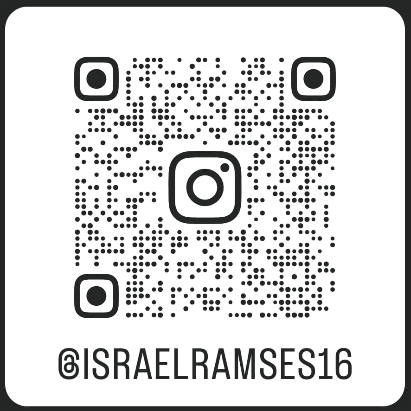 Codigo QR de Instagram de Israel Colmenares